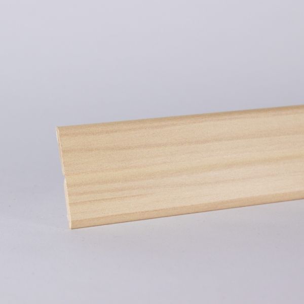 Knickleiste/Abschlusswinkel auf MDF-Träger in Holzoptik Ahorn