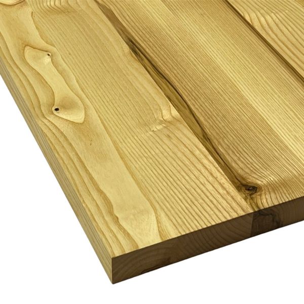 Massivholzplatte Tischplatte in Stärke 40 mm Esche - durchgehende Lamellen