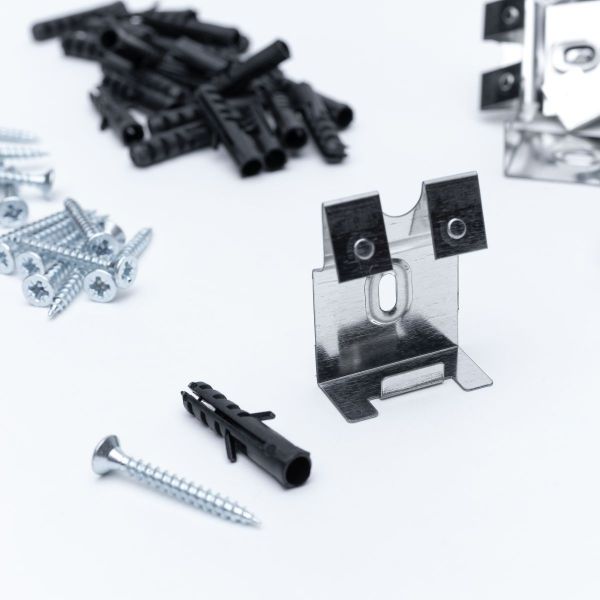 Leisten-Clips für PVC Sockelleiste Prime-Flex 75mm