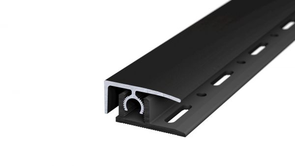 Abschlussprofil Profi-Tec Master Schwarz eloxiert - 0,90 m