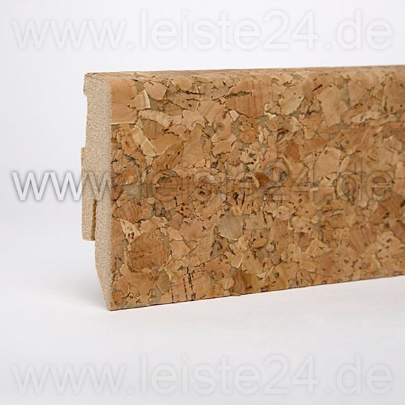 Korkleiste 60mm grob roh