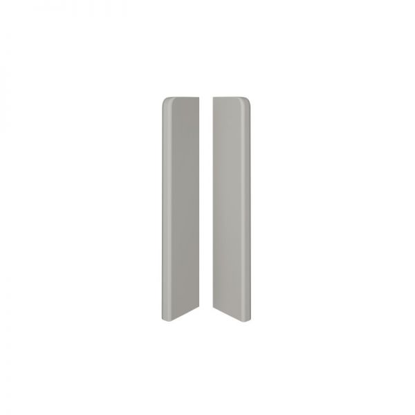 Abschluss Rechts / Links für Sockelleiste Espumo ESP203 80mm in Grau