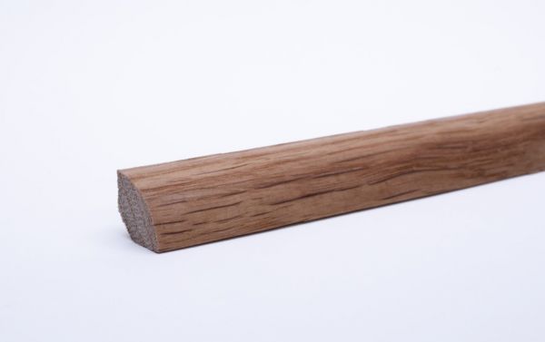 Viertelstableiste Massivholz 20 x 20 mm Eiche Geölt