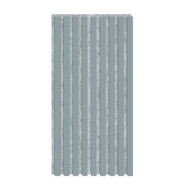 Akustikpaneel 800 x 400 mm Nordic - Akustikfilz Grau - Wandverkleidung