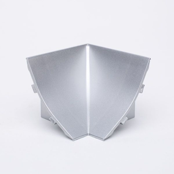 Innenecke für Küchenabschlussleiste 23x23 - Aluminium