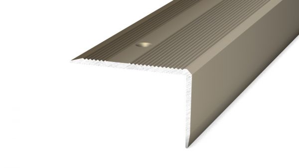 Treppenkantenprofil 40x25 mm Edelstahl matt - 1,00 m
