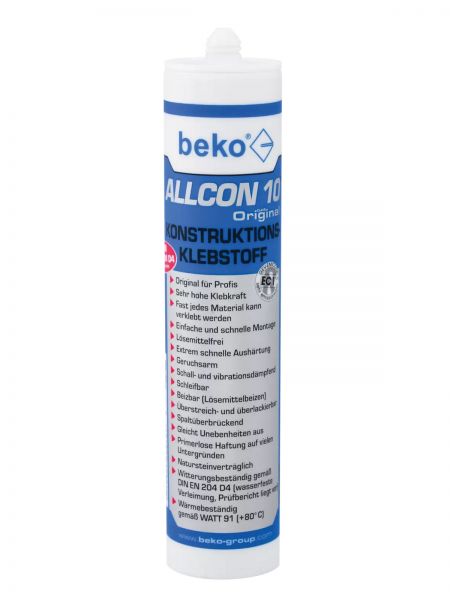 Beko Allcon 10 Konstruktionsklebstoff - 310 ml
