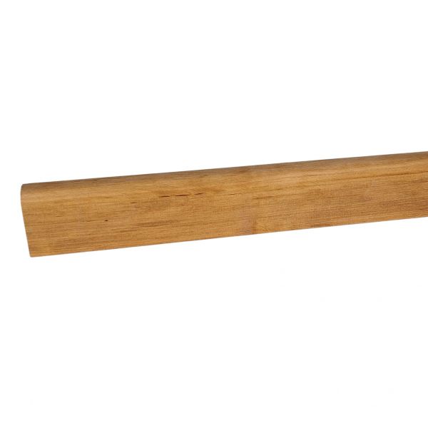 Massivholz-Sockelleiste 58 mm Rundkante - Erle geölt