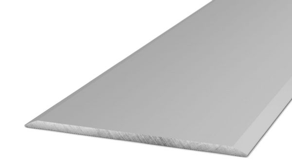 Übergangsprofil 80 mm selbstklebend Silber - 2,70 m