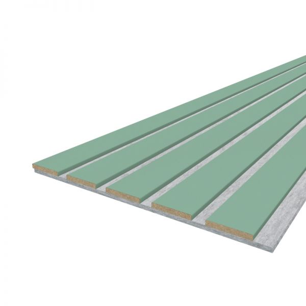 Muster LX - Mint - Akustikfilz Grau