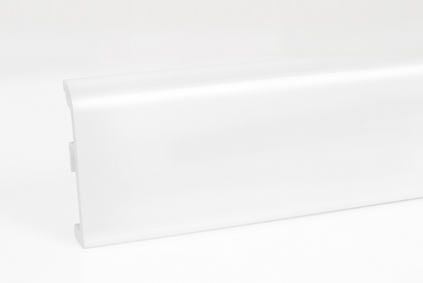 Sockelleiste Ideal-Flex 80mm Weiß Hochglanz