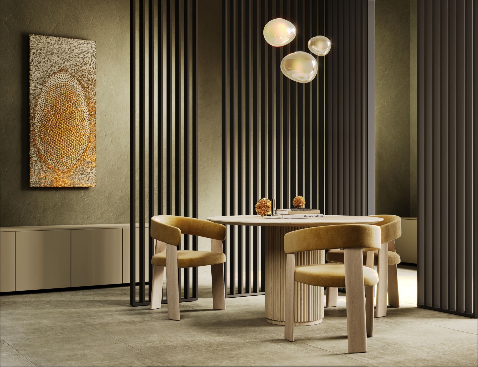 Raumteiler Anthrazit/Grau